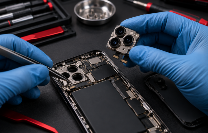 Telefon kamera modülünün teknik incelemesi