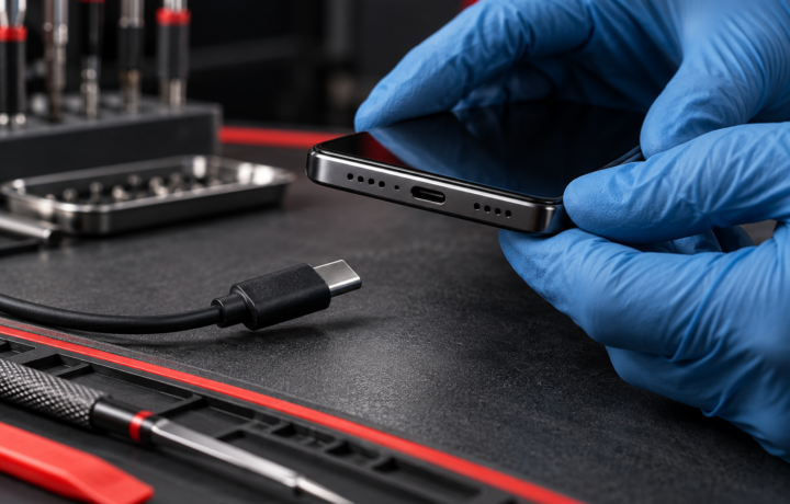 Telefon şarj soketinin ve USB kablosunun kontrolü